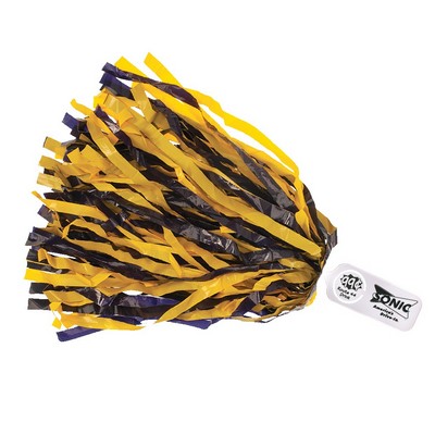 220-Streamer Wide Cut Coupon Handle Pom Poms